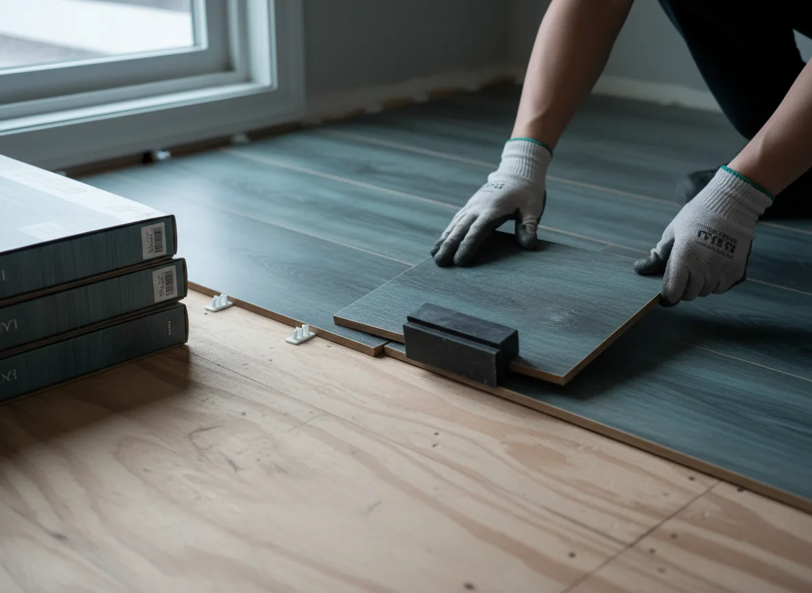 Luxury Vinyl Plank Installation company in Camargo, IL